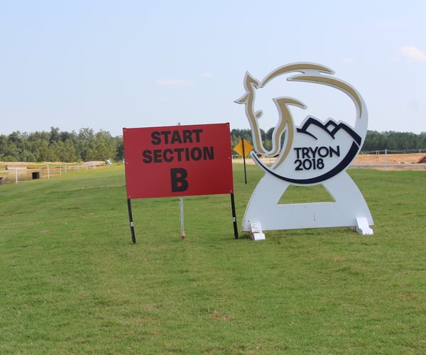 Tryon 2018 sign on TifTuf